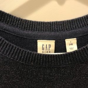 navy blue gap kids sweater
